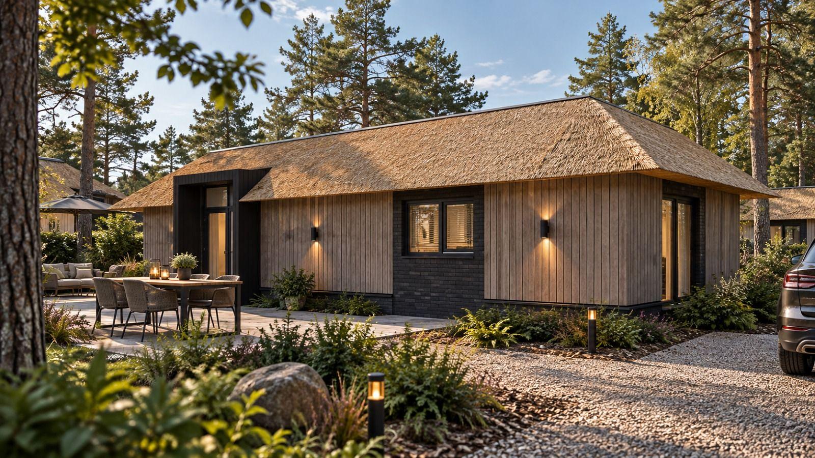 Kroonhoeve voor 6 personen met tuin en terras, artist impression